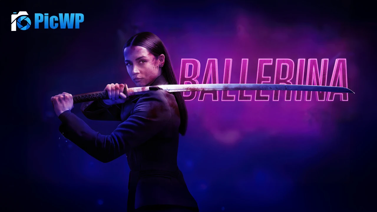 Ana de Armas Katana 6K PC Wallpaper