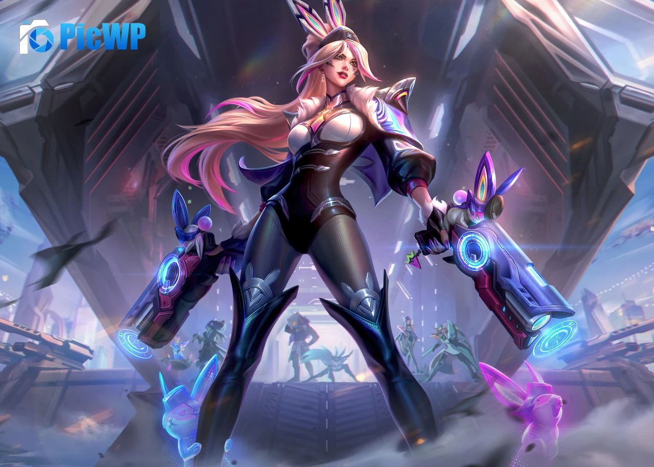 Admiral Battle Bunny Miss Fortune League of Legends 4K PC Wallpaper