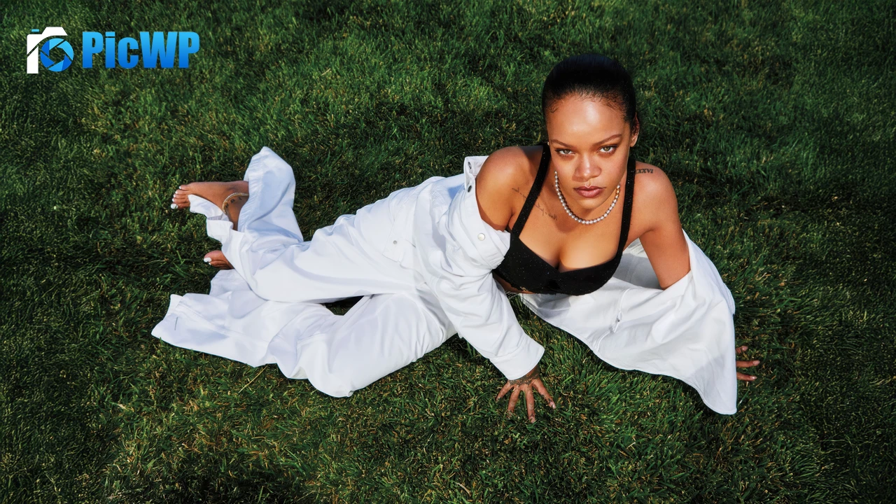 Rihanna Harper's Bazaar 6K PC Wallpaper