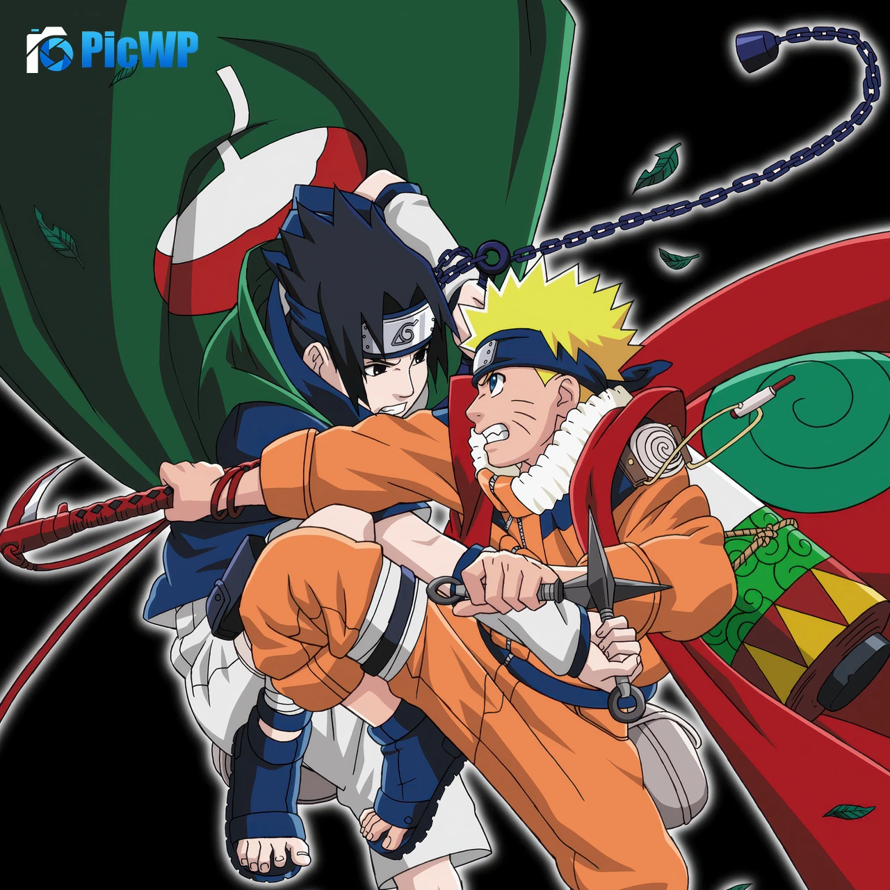 Sasuke vs Naruto Uzumaki Naruto 4K Fold Wallpaper