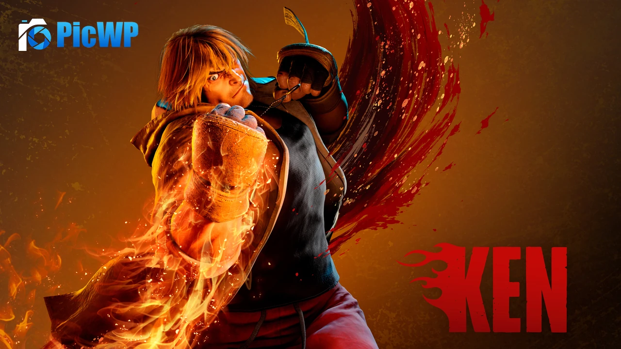 Ken Street Fighter 6 8K PC Wallpaper