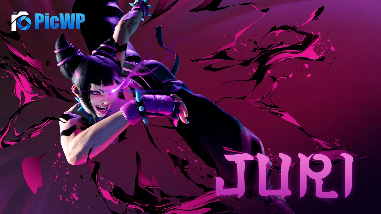 Juri Street Fighter 6 9K PC Wallpaper
