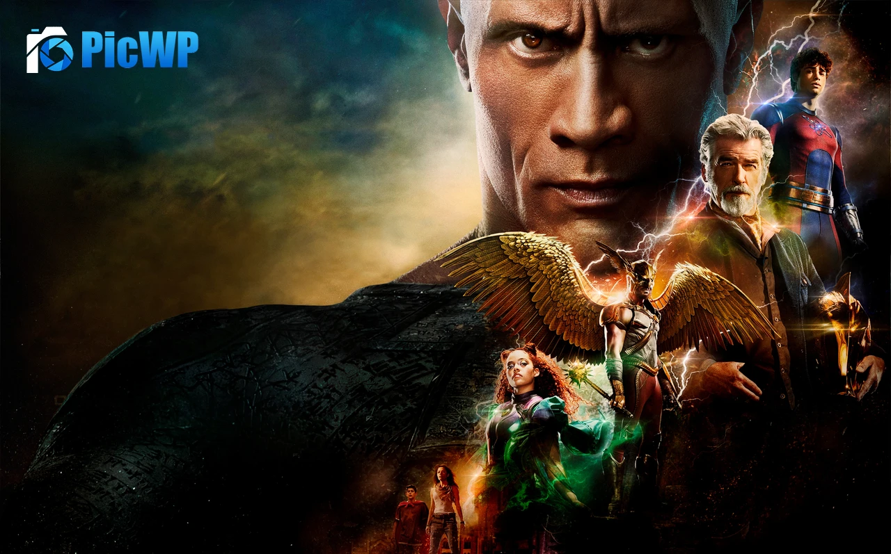 Black Adam DC Comics 4K PC Wallpaper