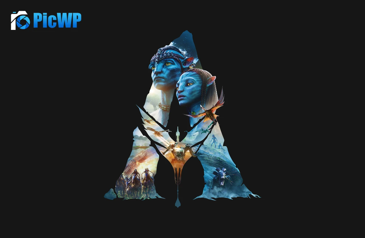 Avatar: The Way of Water Dark background 9K PC Wallpaper
