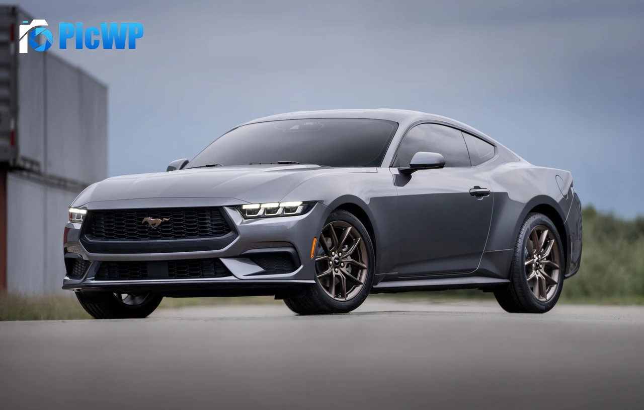 Ford Mustang Ecoboost 2024 8K PC Wallpaper