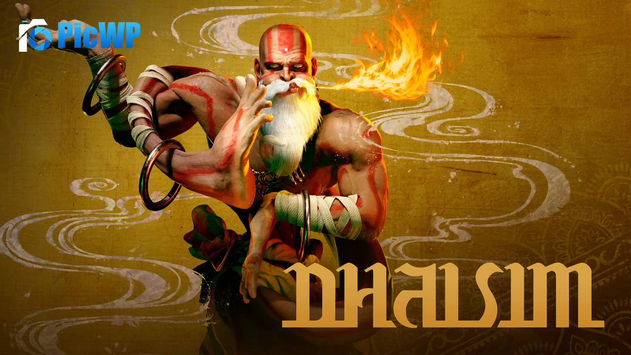 Dhalsim Street Fighter 6 8K PC Wallpaper