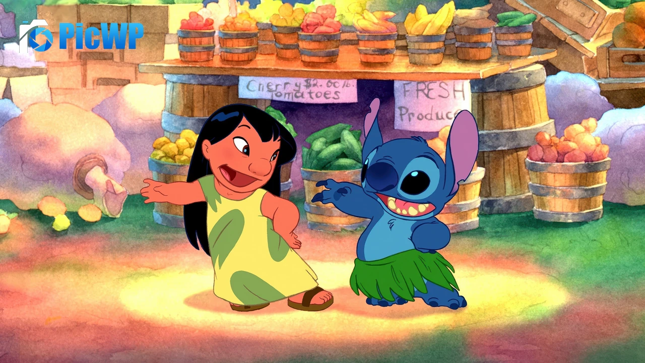 Lilo & Stitch Dance 6K PC Wallpaper