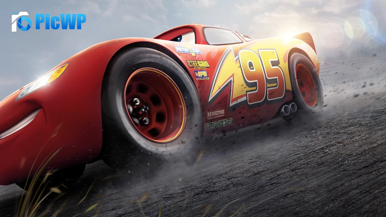 Lightning McQueen 8K PC Wallpaper