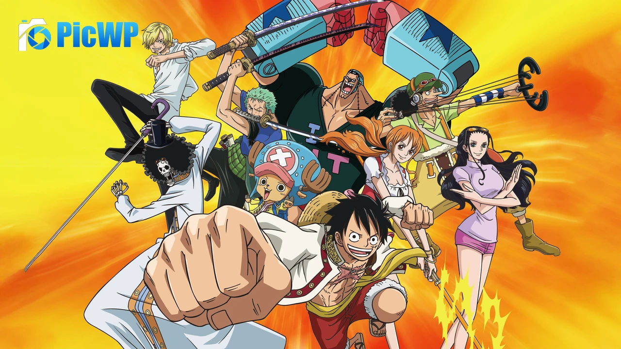 Straw Hat Pirates Poster 6K PC Wallpaper
