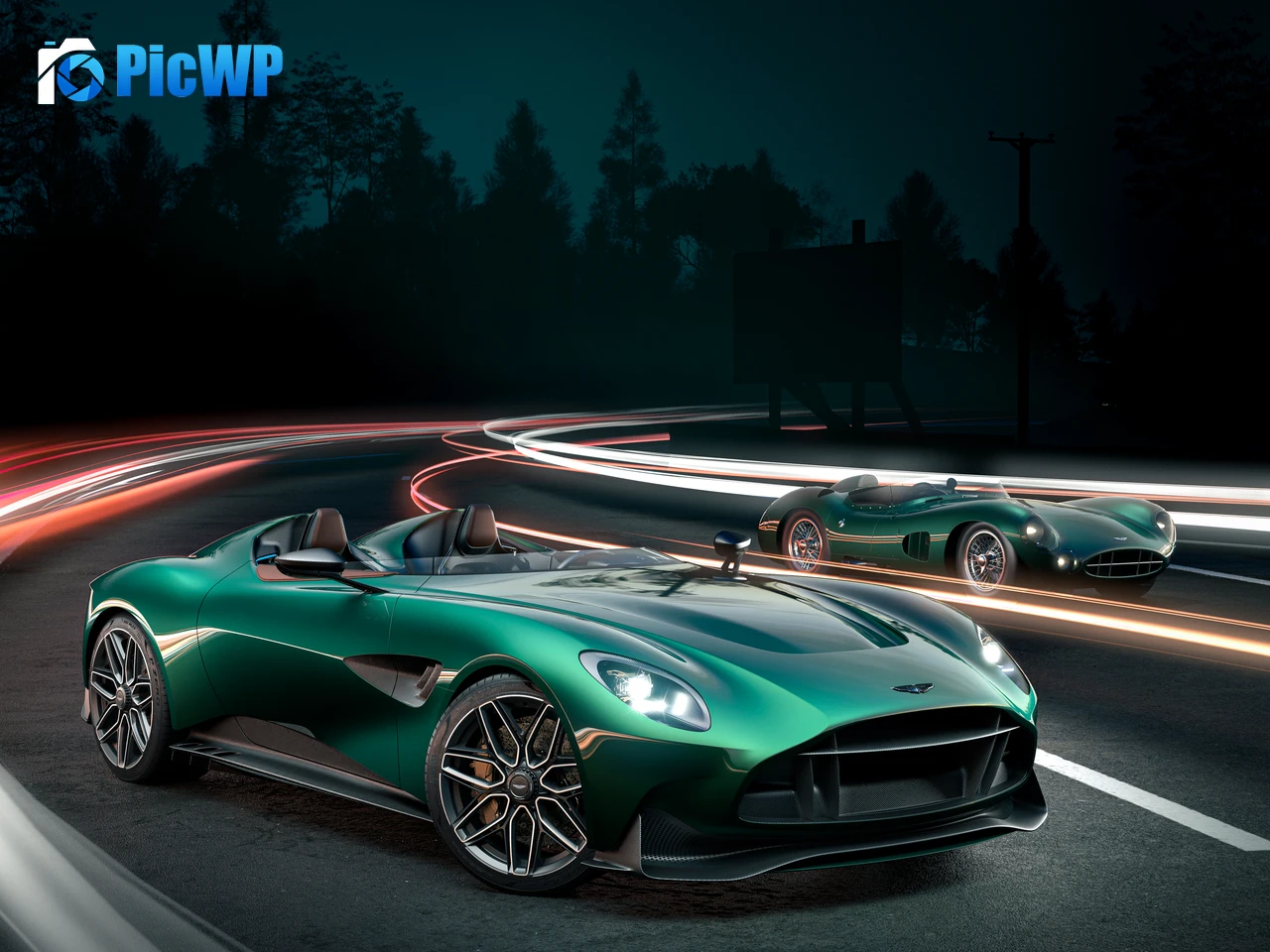Aston Martin DBR22 Speedster 6K PC Wallpaper