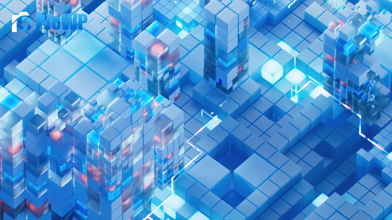 Futuristic Windows 11 3D 5K PC Wallpaper