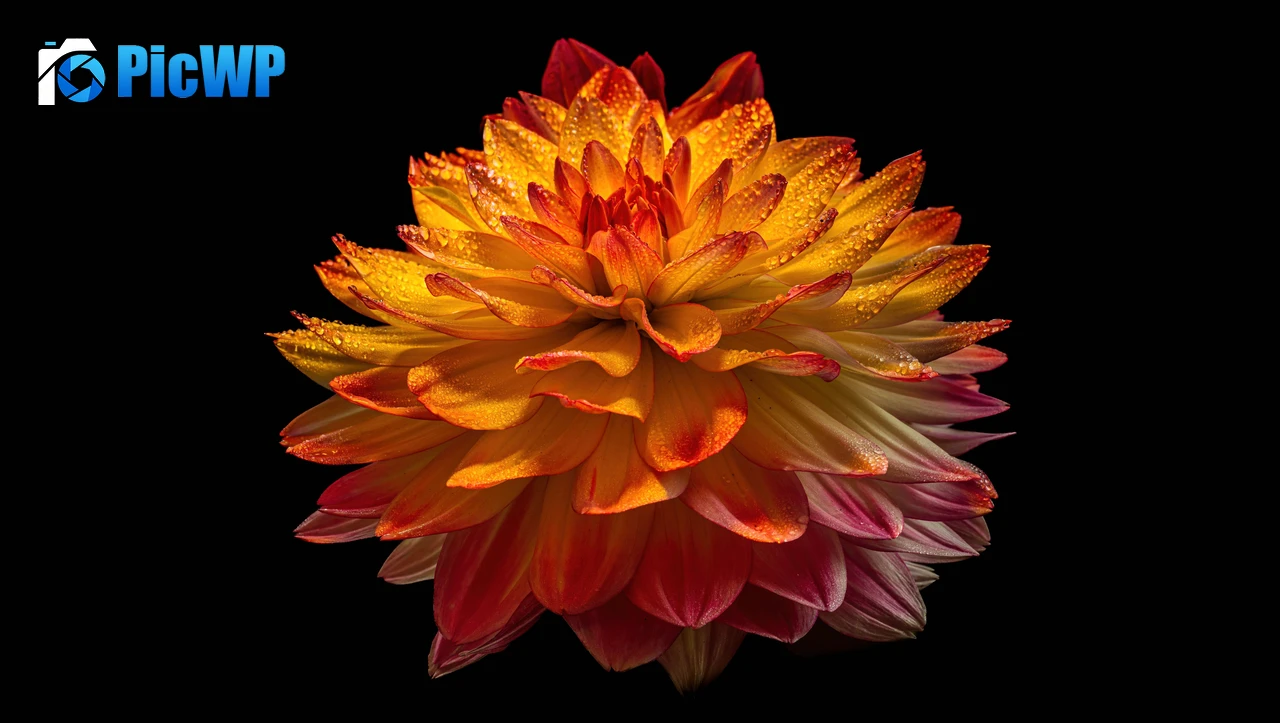 Dahlia flower 8K PC Wallpaper