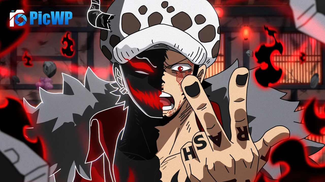Trafalgar Law Fan Art 6K PC Wallpaper