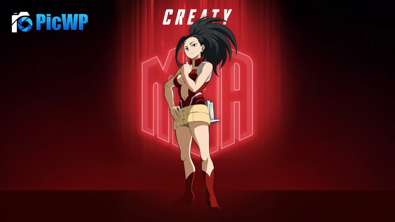 Momo Yaoyorozu My Hero Academia 6K PC Wallpaper