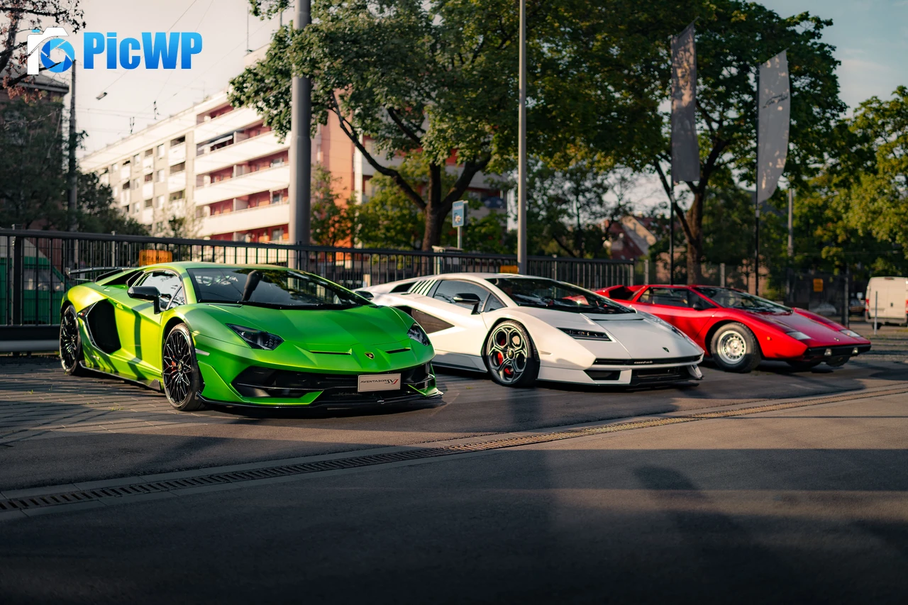 Lamborghini Aventador SVJ Lamborghini Countach LPI 800-4 6K PC Wallpaper