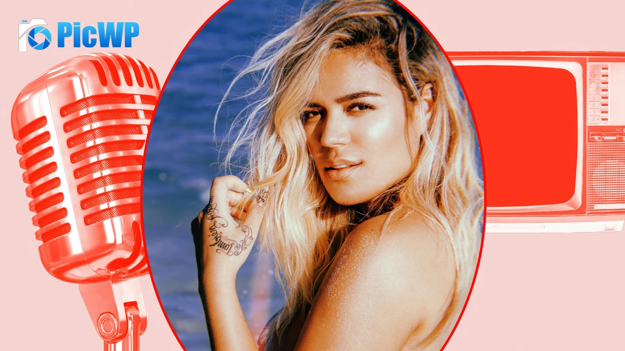 Karol G Retro 6K PC Wallpaper