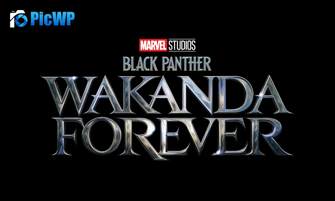 Black Panther: Wakanda Forever Logo 8K PC Wallpaper