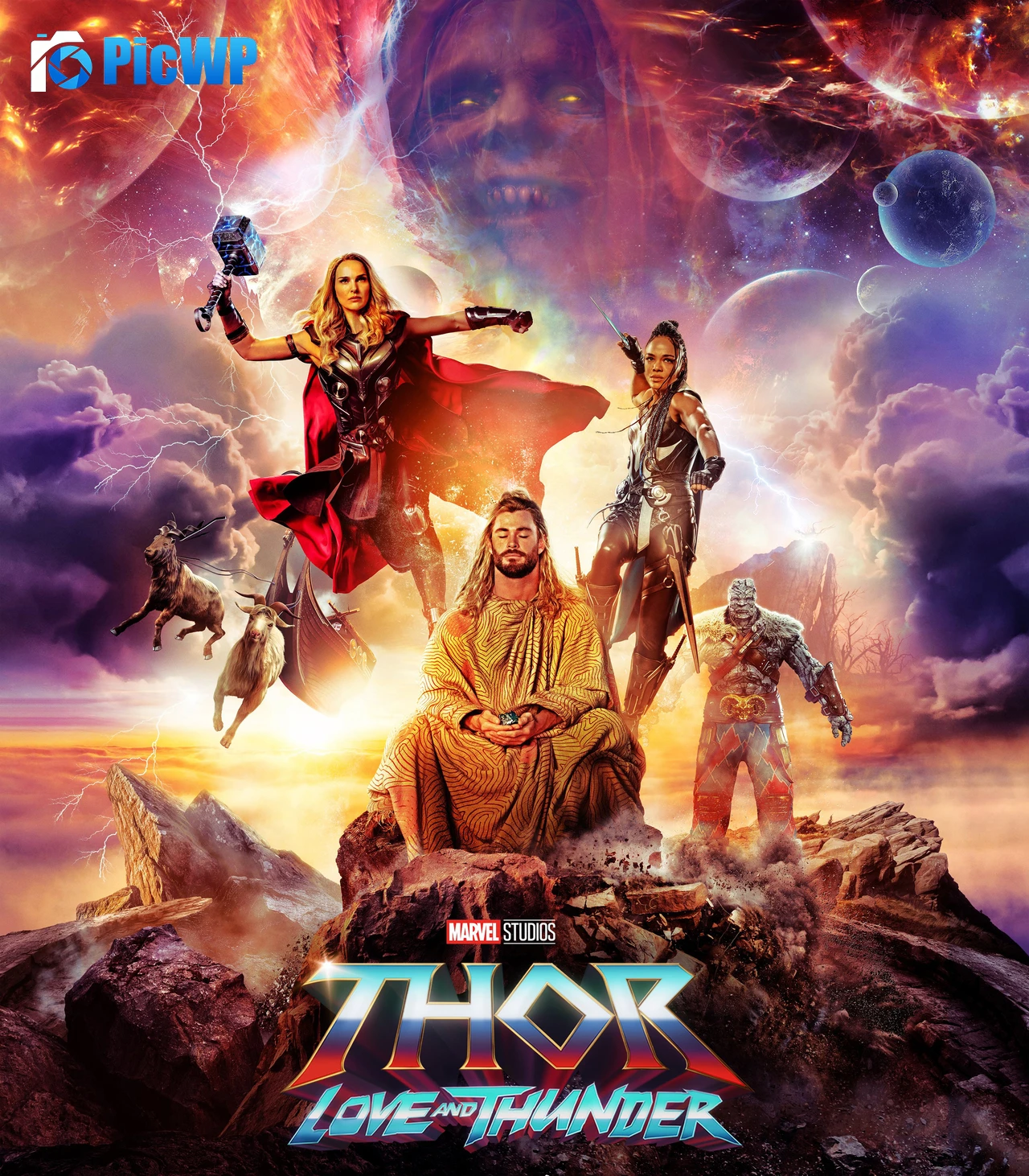 Thor: Love and Thunder 2022 Movies 5K Mobile Wallpaper