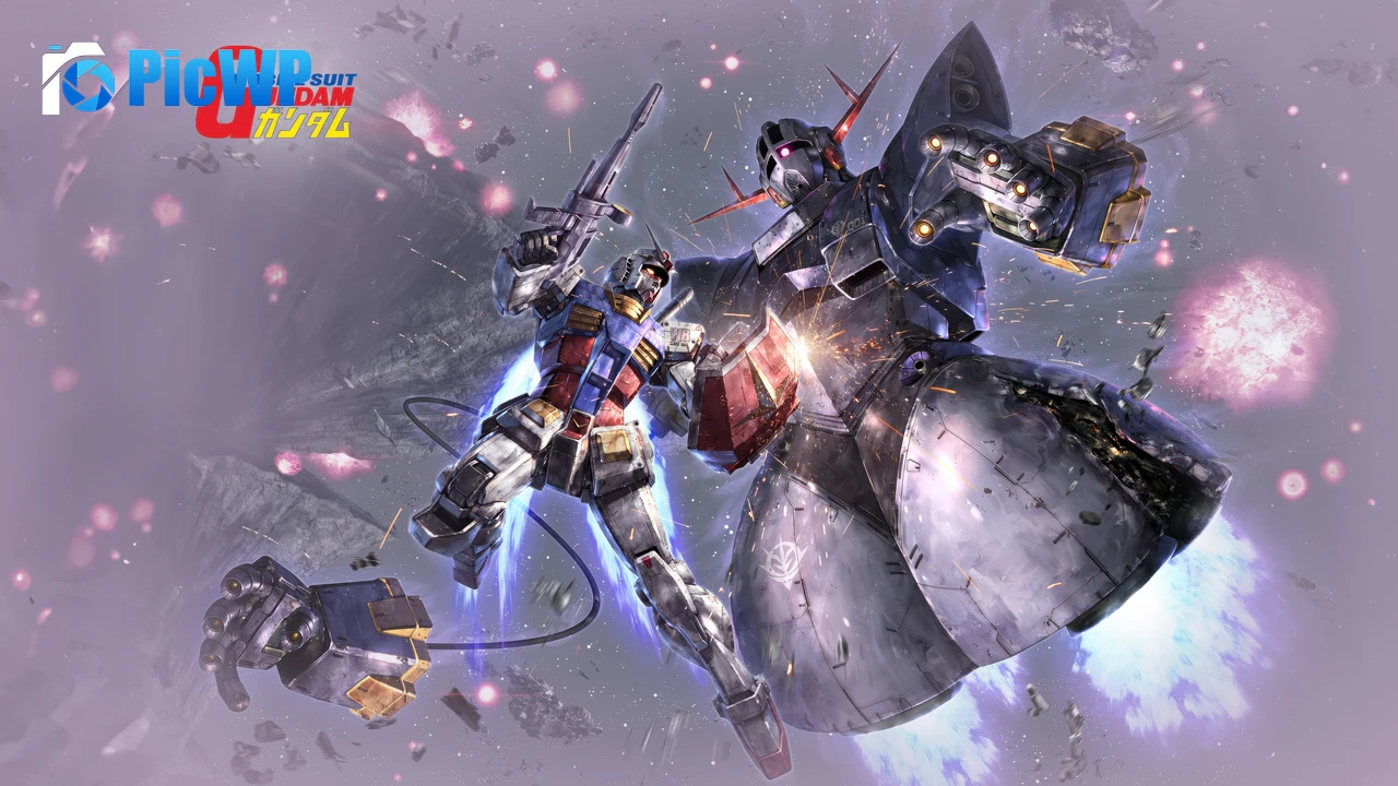 RX-78-2 Gundam MSN-02 Zeong 6K PC Wallpaper