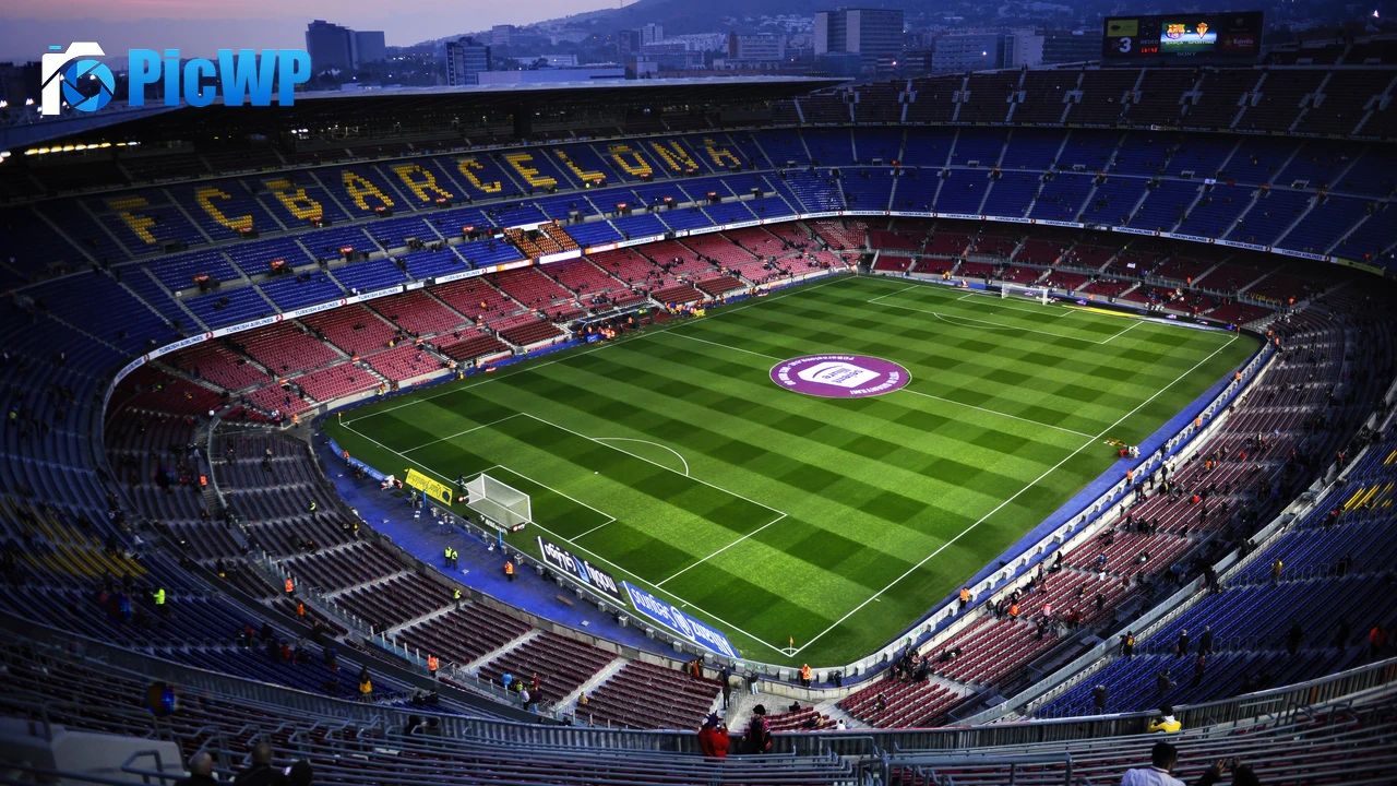 Camp Nou 6K PC Wallpaper
