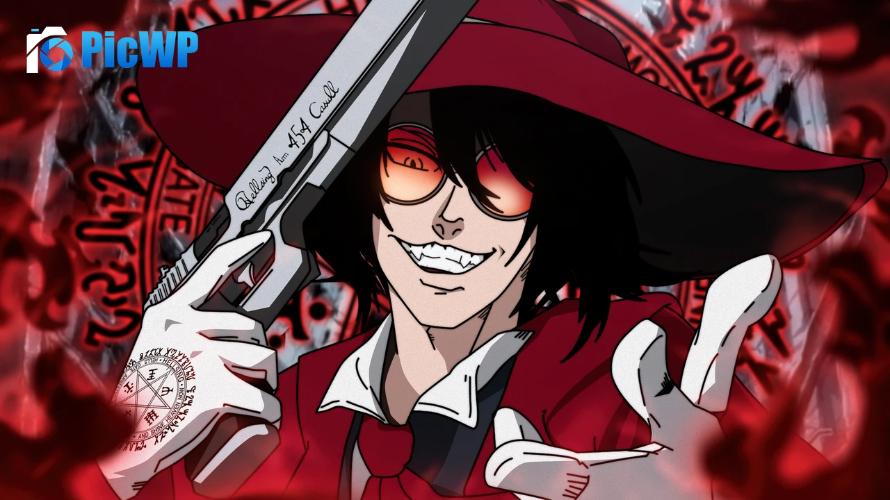 Alucard Fan Art 6K PC Wallpaper