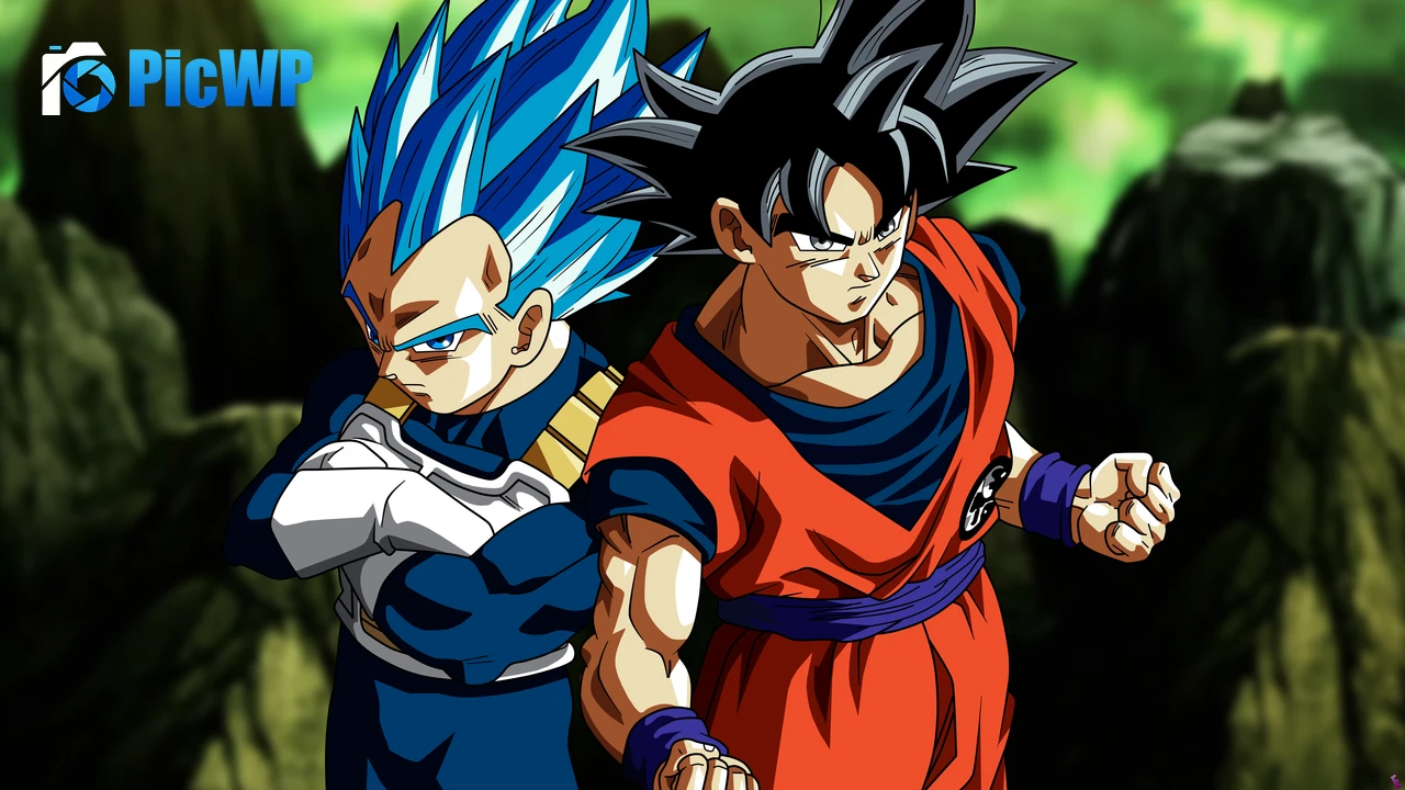 Vegeta Son Goku 6K PC Wallpaper
