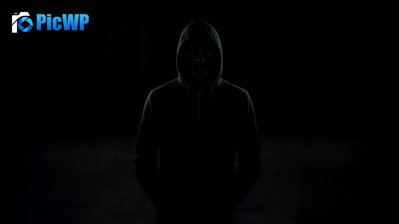 Hooded Man Shadow 6K PC Wallpaper