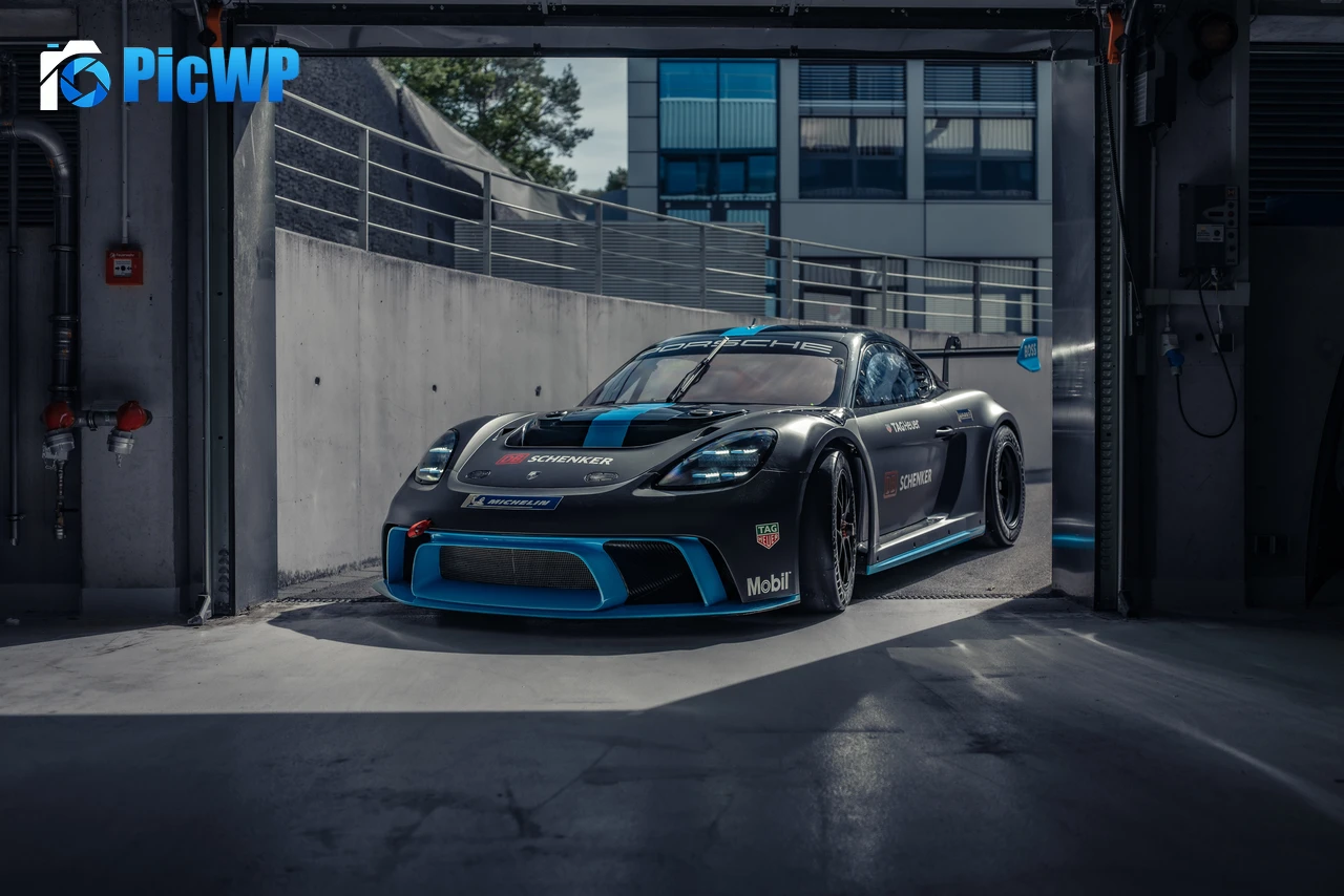 Porsche 718 Cayman GT4 ePerformance Electric Sports cars 9K PC Wallpaper