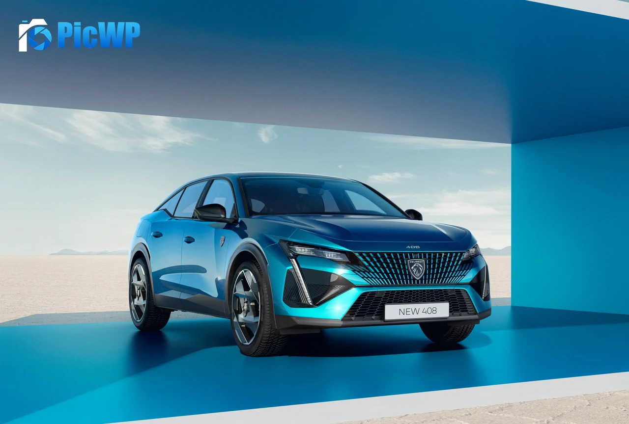 Peugeot 408 HYBRID Plug-in Hybrid SUV 6K PC Wallpaper