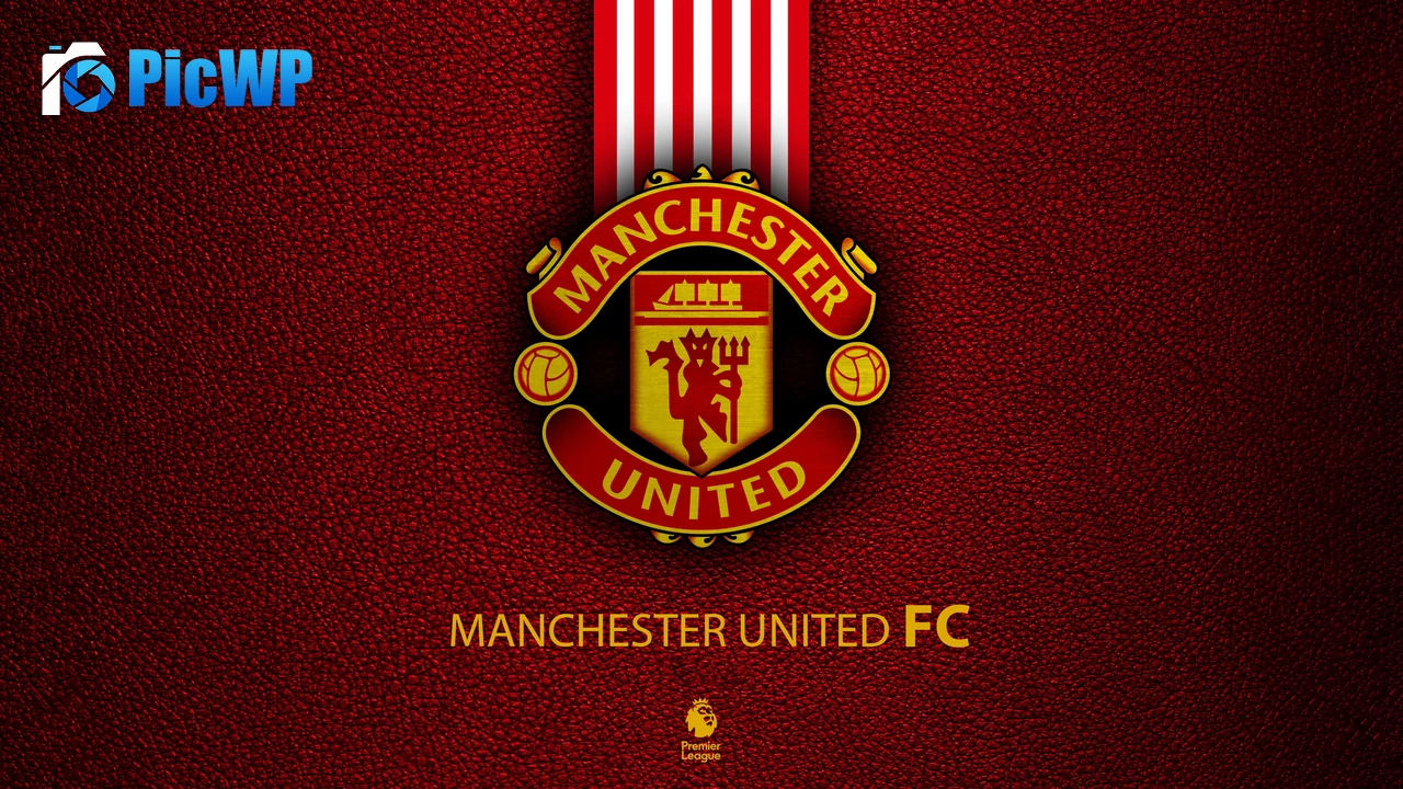 Manchester United Emblem 6K PC Wallpaper