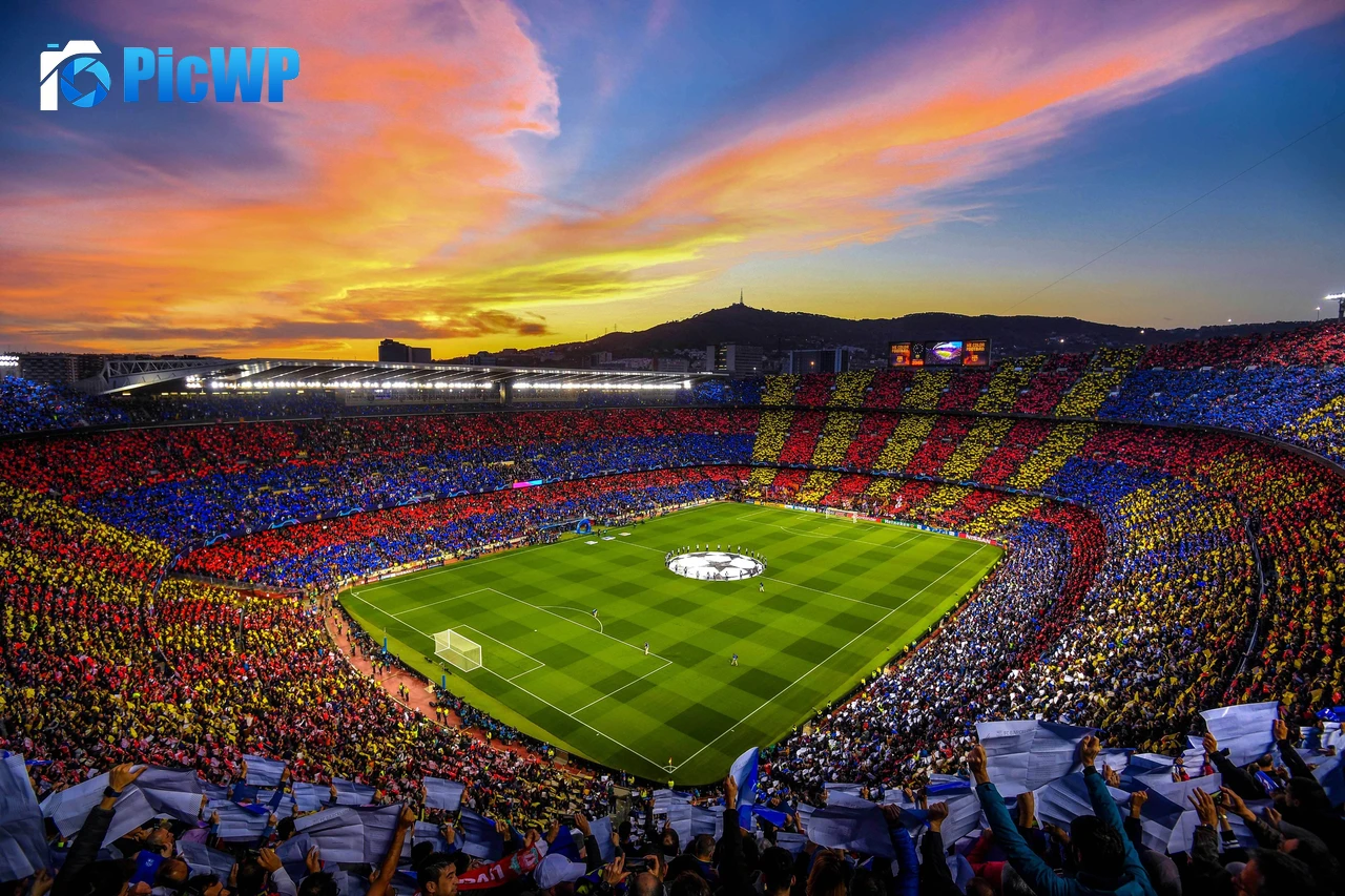FC Barcelona Camp Nou 5K PC Wallpaper