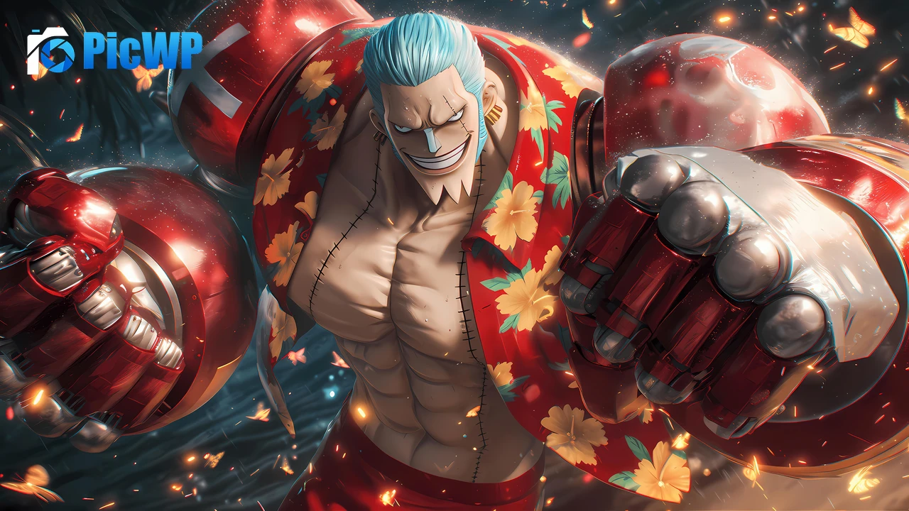Franky One Piece 6K PC Wallpaper