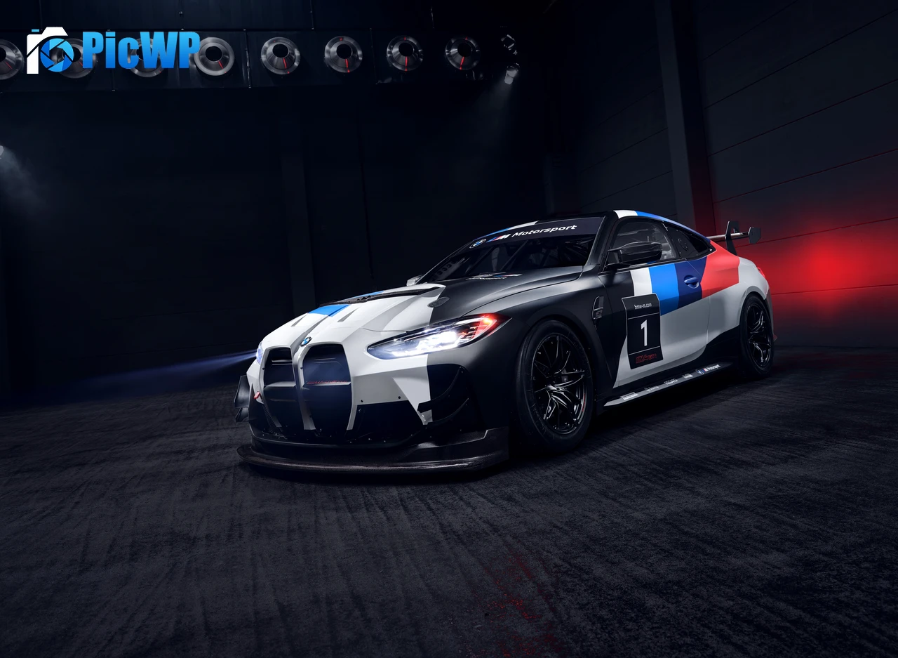 BMW M4 GT4 2022 8K PC Wallpaper