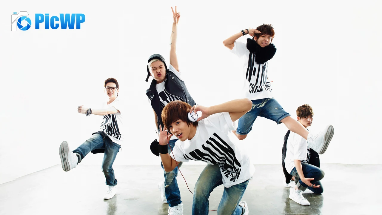 One Direction White background 6K PC Wallpaper