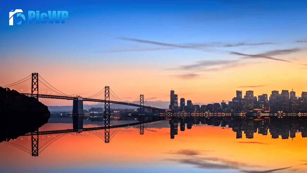 San Francisco-Oakland Bay Bridge 6K PC Wallpaper