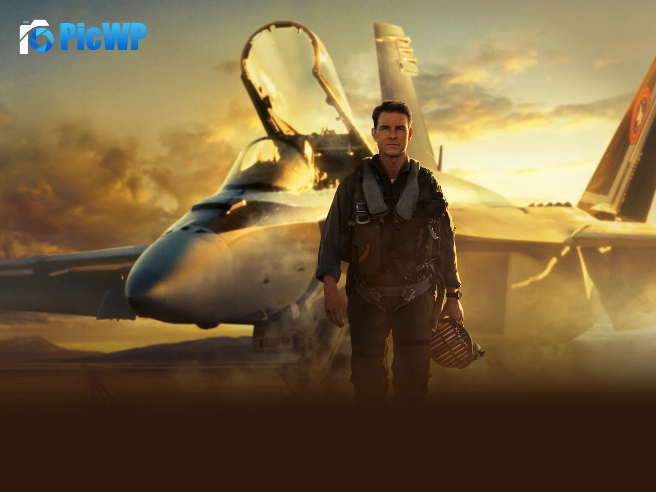Top Gun: Maverick Tom Cruise 5K PC Wallpaper