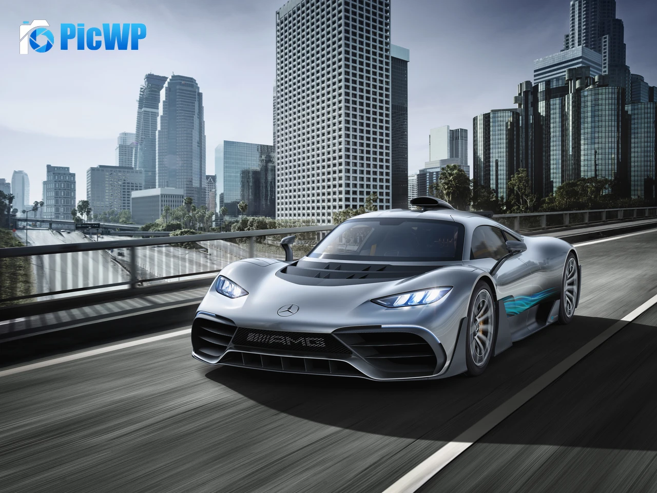 Mercedes-AMG Project One Hybrid sports car 8K PC Wallpaper