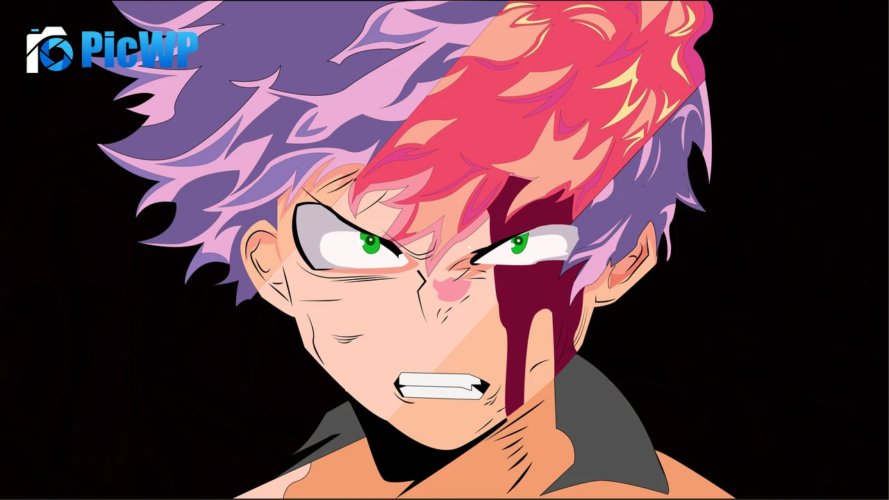 Shoto Todoroki My Hero Academia 9K PC Wallpaper