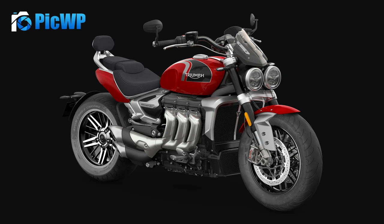 Triumph Rocket 3 Sports cruiser 7K PC Wallpaper