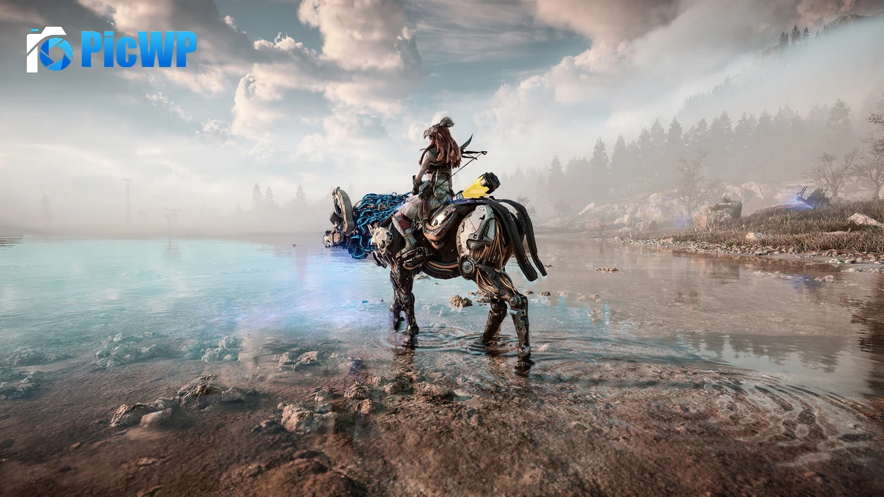 Aloy Charger 6K PC Wallpaper