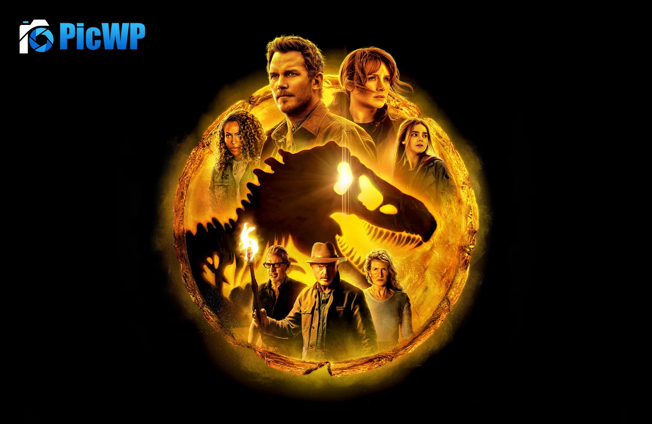 Jurassic World: Dominion Movie poster 8K PC Wallpaper