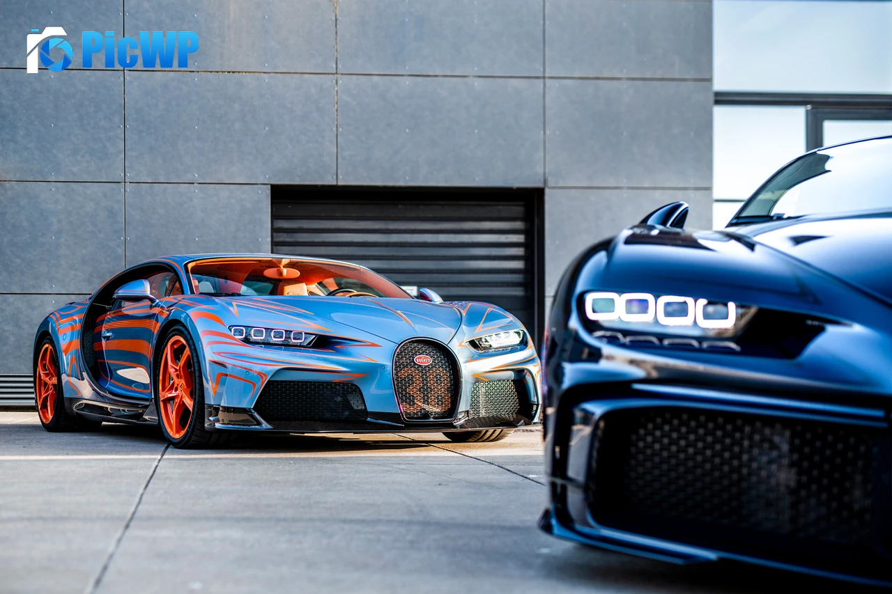 Bugatti Chiron Super Sport Vague de Lumière Hypercar 4K PC Wallpaper