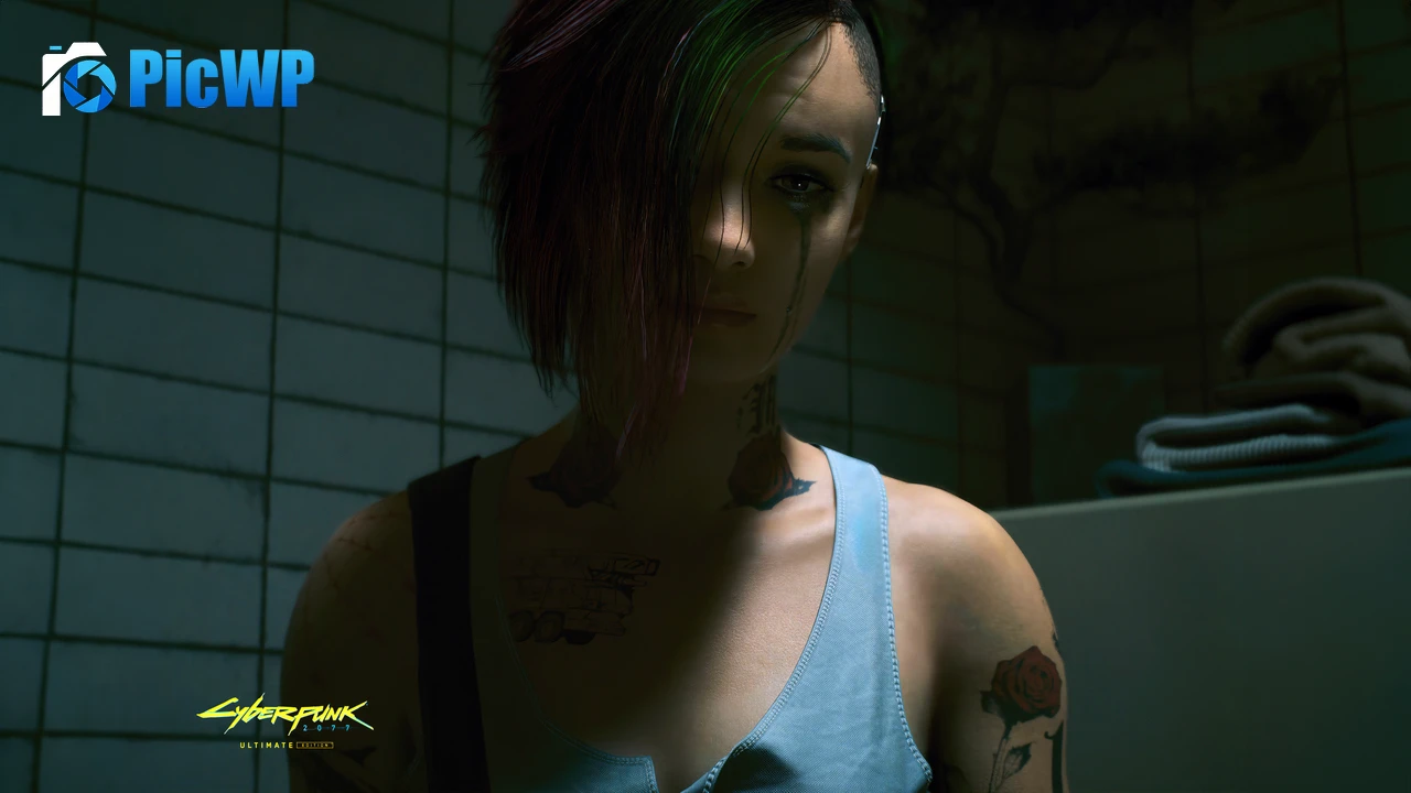 Judy Alvarez Sad face 6K PC Wallpaper