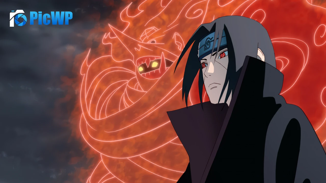 Itachi Uchiha Susanoo mode 6K PC Wallpaper