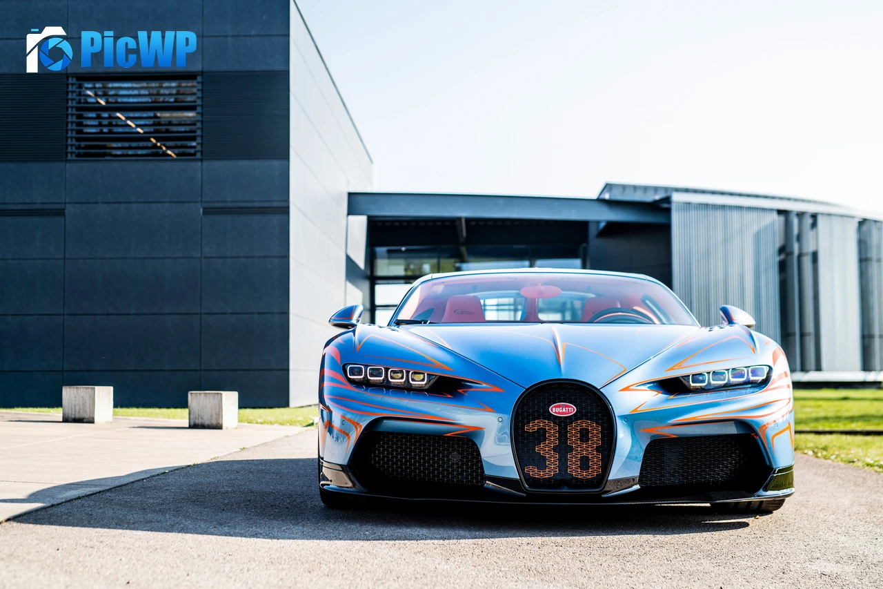 Bugatti Chiron Super Sport Vague de Lumière Limited edition 4K PC Wallpaper