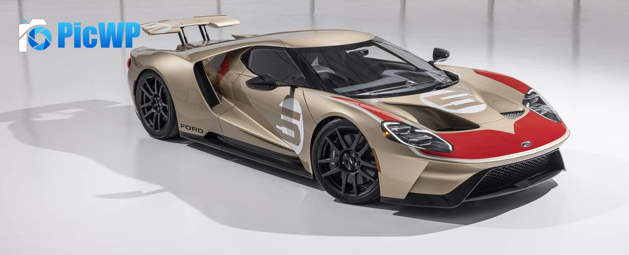 Ford GT Holman Moody Heritage Edition 8K Wide Wallpaper