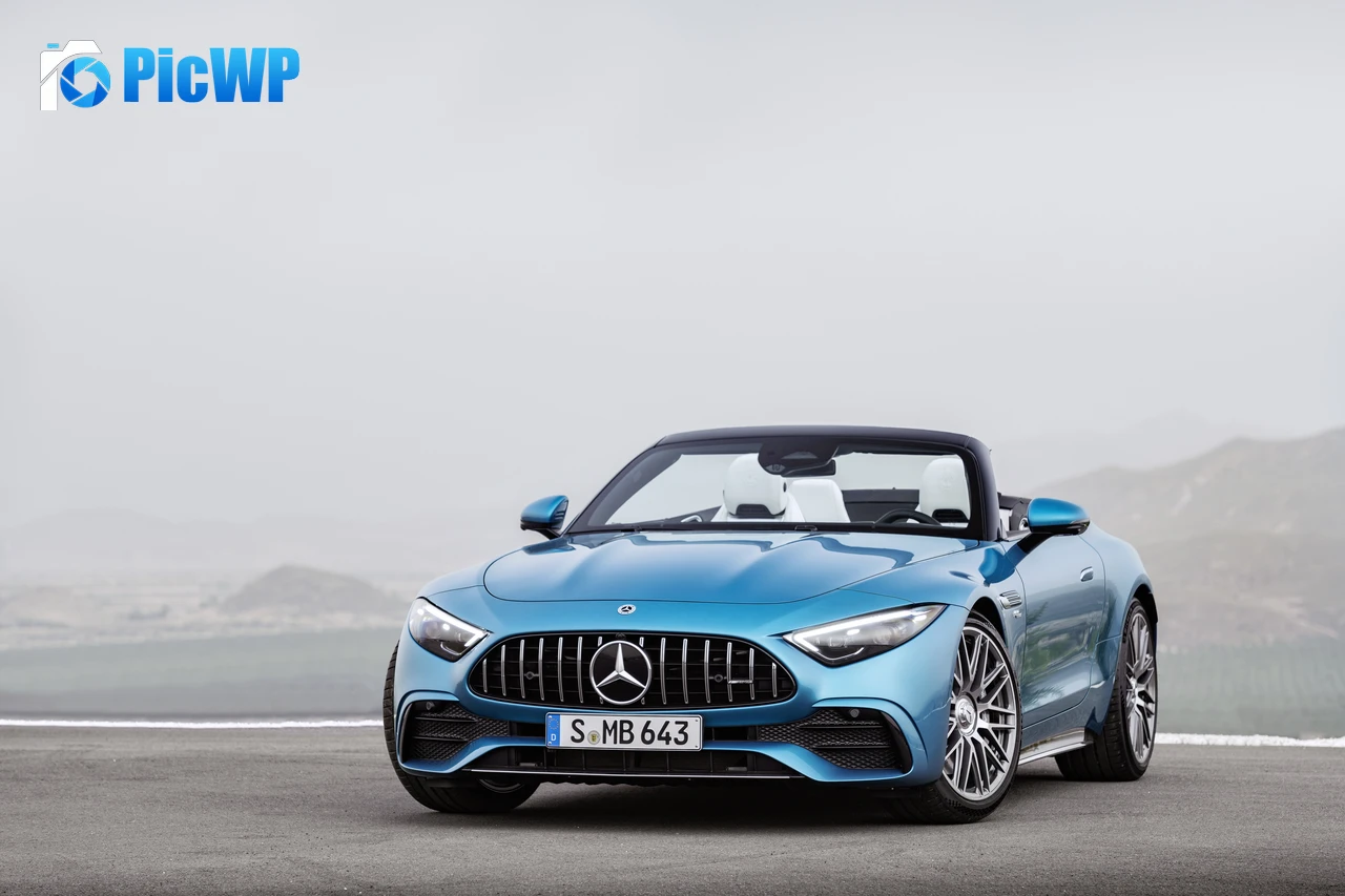 Mercedes-AMG SL 43 2022 5K PC Wallpaper