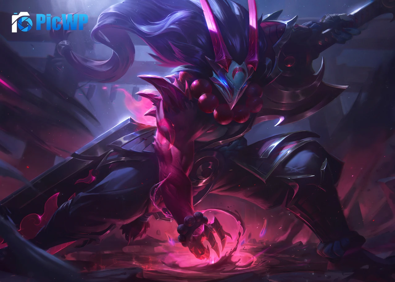 Blood Moon Tryndamere League of Legends 4K PC Wallpaper