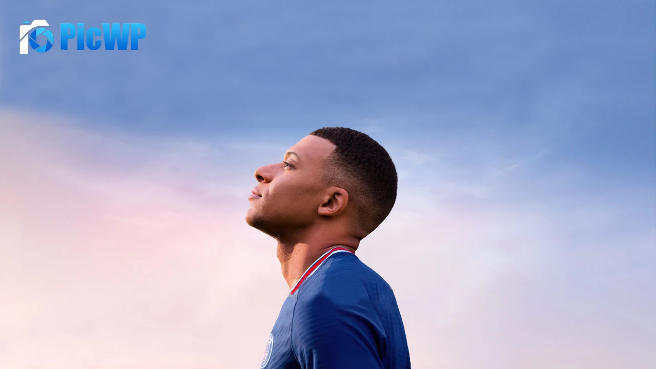 Kylian Mbappé Footballer 6K PC Wallpaper