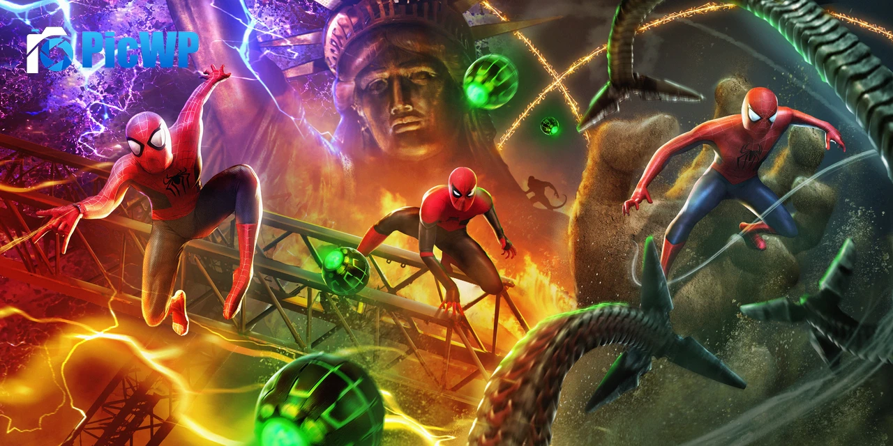 Spider-Man: No Way Home Marvel Comics 8K PC Wallpaper